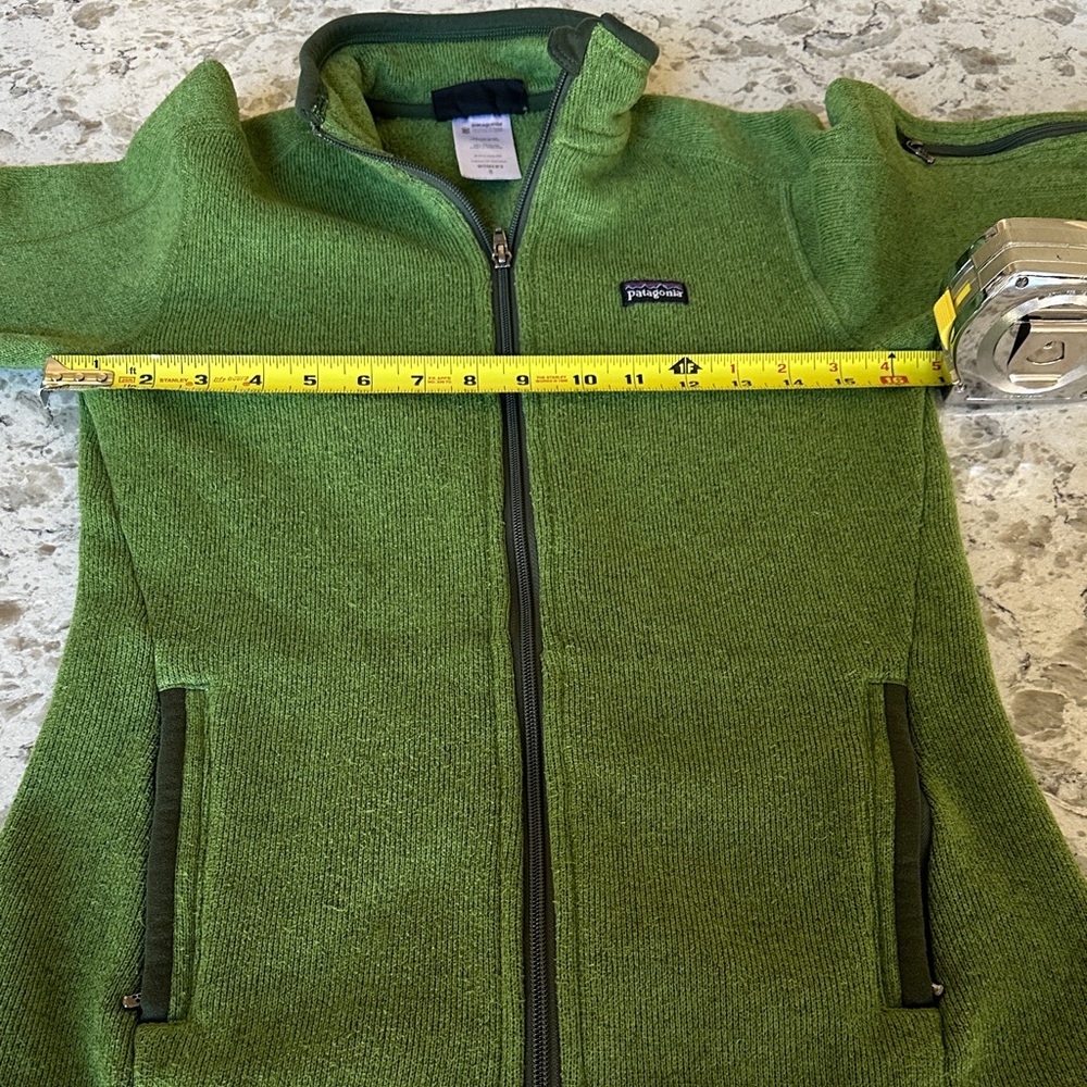 Patagonia Moss Green Zip-Up Jacket Size Small Common Threads Recycling Program - Picture 12 of 12
